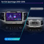 Kia Sportage 3 2010- 2015 9" Android multimédia autórádió érintőkijelzős fejegység — kép 2