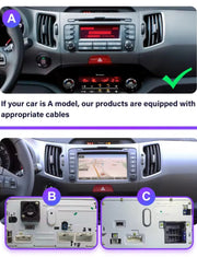 Kia Sportage 3 2010- 2015 9" Android Multimédia fejegység — kép 3