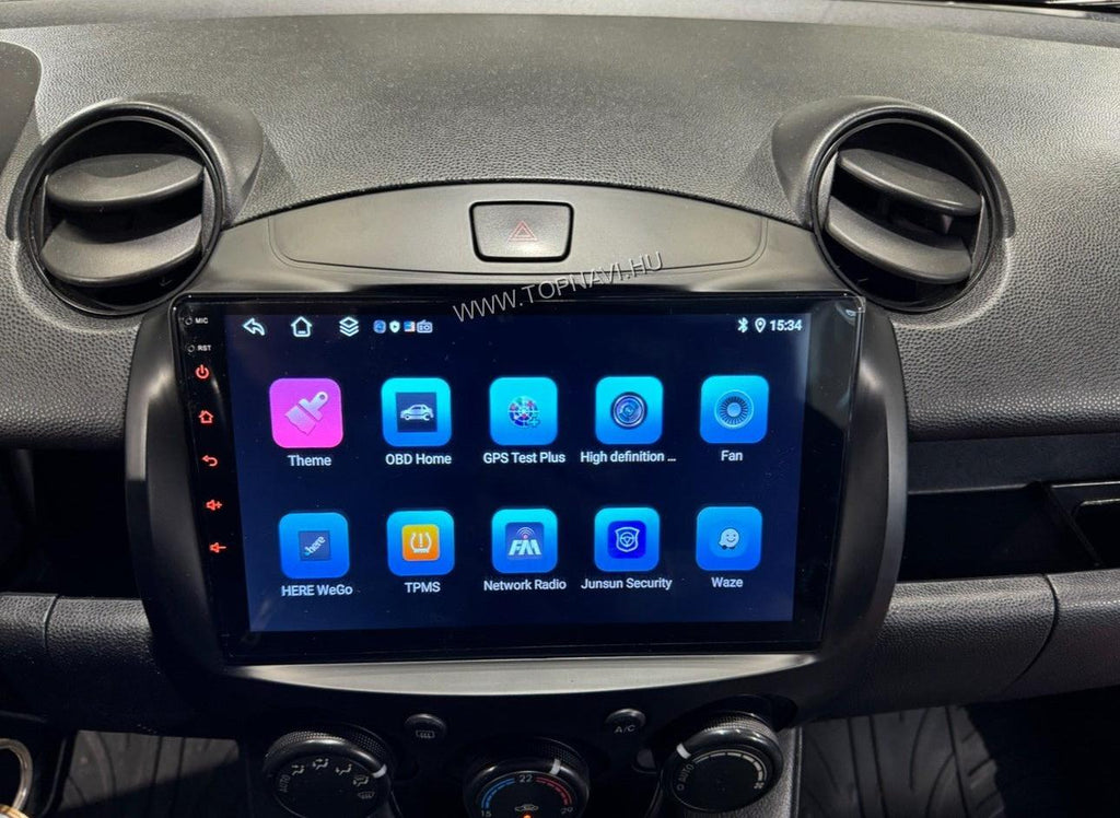 Mazda 2 2007 - 2014 9" Android Multimédia fejegység - TopNAVI