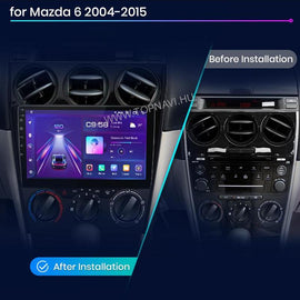 Mazda 6 2002 - 2008 9" Android Multimédia fejegység - TopNAVI