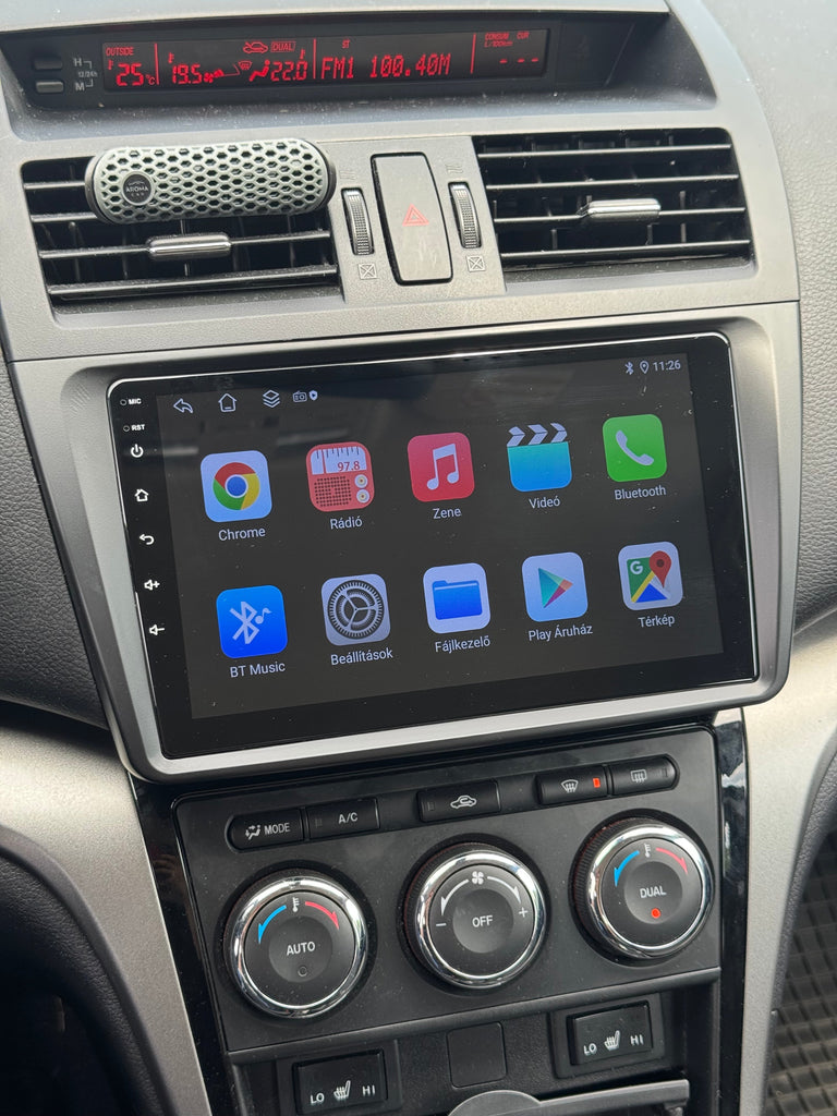 Mazda 6 GH 2007 - 2013 9" Android Multimédia fejegység - TopNAVI