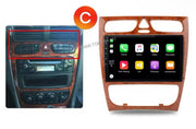 Mercedes-Benz A W168 / C W203 / CLK W209 / G W463 9" Android Multimédia Fejegység — kép 5