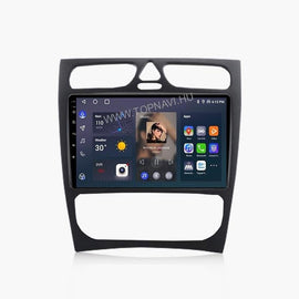 Mercedes - Benz A W168 / C W203 / CLK W209 / G W463 9" Android Multimédia Fejegység - TopNAVI