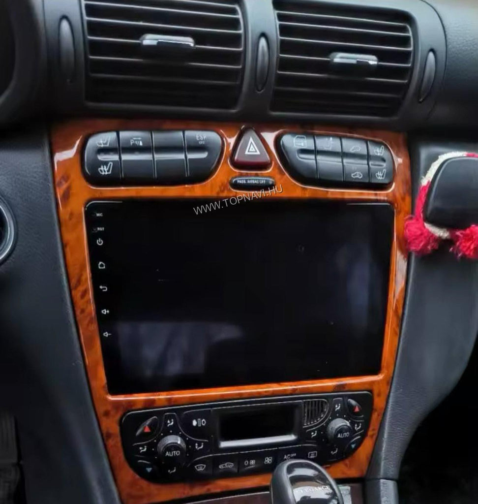 Mercedes - Benz A W168 / C W203 / CLK W209 / G W463 9" Android Multimédia Fejegység - TopNAVI