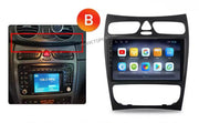 Mercedes-Benz A W168 / C W203 / CLK W209 / G W463 9" Android Multimédia Fejegység — kép 4