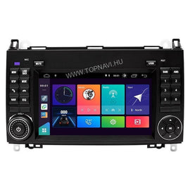 Mercedes - Benz A W169 / B W245 / Vito, Viano W639 / Sprinter W906 7" Android Multimédia Fejegység - TopNAVI