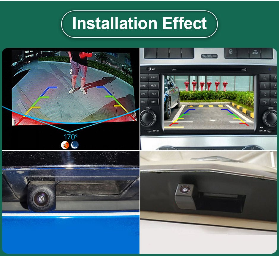 Mercedes Benz B Class B180 B200 B260 2012 - 2014 FullHD 1080P Tolatókamera - TopNAVI