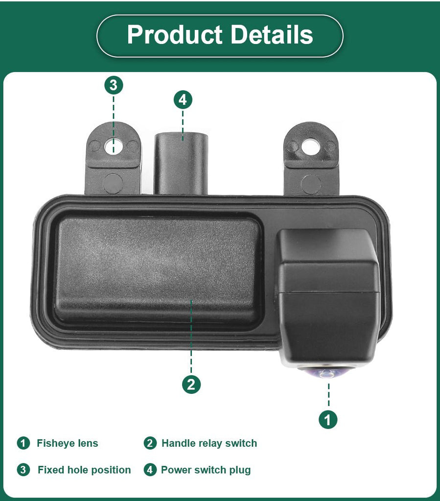 Mercedes Benz B Class B180 B200 B260 2012 - 2014 FullHD 1080P Tolatókamera - TopNAVI