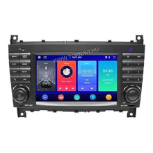 Kép betöltése a Galérianézegetőbe, Mercedes - Benz C W203 / CLC W203 / CLK W209 7&quot; Android Multimédia Fejegység - TopNAVI