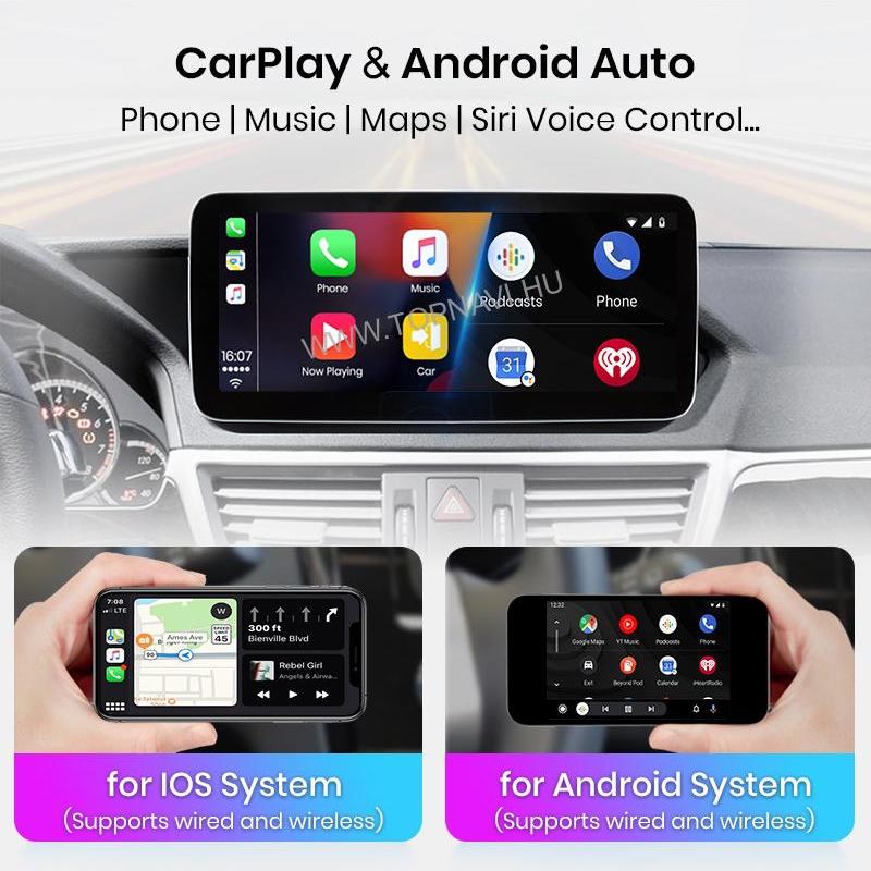 Mercedes Benz E Class W212 E200 E230 E260 E300 2009 - 2016 Android Multimédia fejegység - TopNAVI
