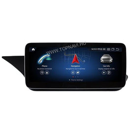 Mercedes Benz E Class W212 E200 E230 E260 E300 2009 - 2016 Android Multimédia fejegység - TopNAVI
