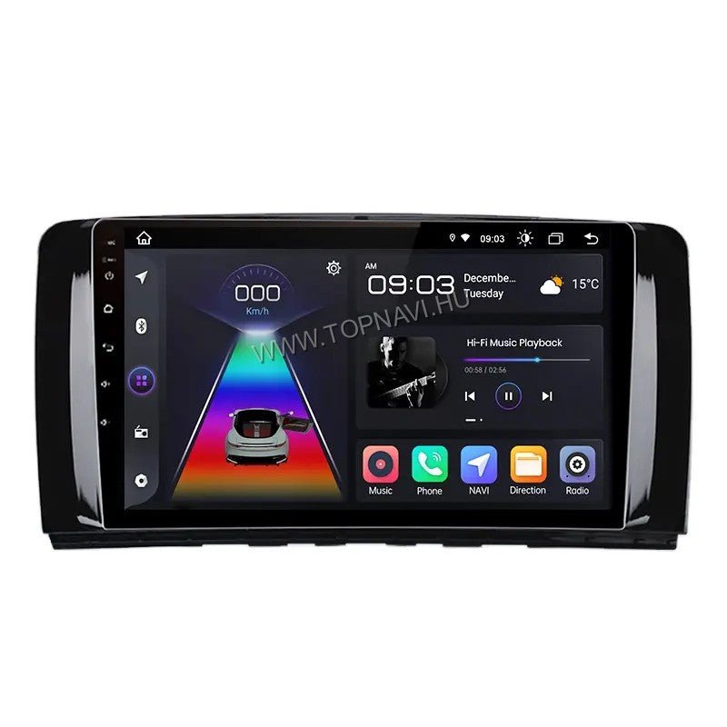 Mercedes Benz R - Osztály W251 2005 - 2013 9" Android Multimédia fejegység - TopNAVI