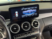 Mercedes-Benz W205 C-osztály / X253 GLC / W446 V-osztály 10.25" Android Multimédia Fejegység — kép 4