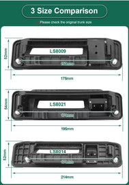 Mercedes Benz W205 Vito W447 W176 ML A180 A200 A260 GLA 250 GLC GLE W117 W166 FullHD 1080P Tolatókamera - TopNAVI