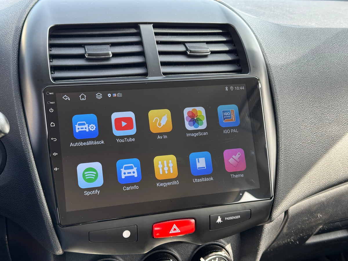 Mitsubishi ASX 2010 - 2021 10.1" Android Multimédia fejegység - TopNAVI