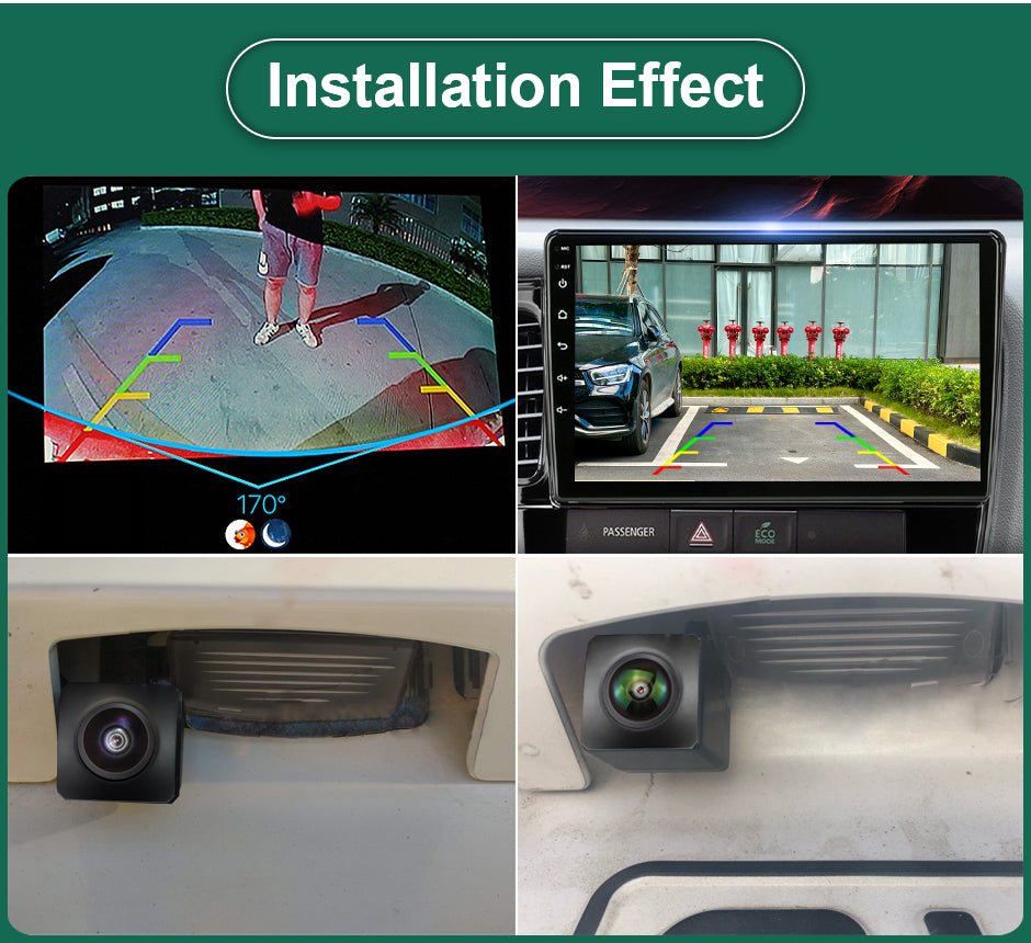 Mitsubishi i - MiEV 5D Hatch FullHD 1080P Tolatókamera - TopNAVI