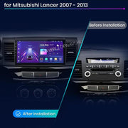 Mitsubishi Lancer 2007- 2014 10.1" Android Multimédia fejegység — kép 2