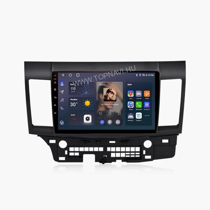 Mitsubishi Lancer 2007- 2014 10.1" Android Multimédia fejegység — Márkaspecifikus multimédia
