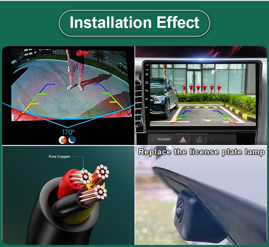 Mitsubishi Lancer - ex FullHD 1080P Tolatókamera - TopNAVI