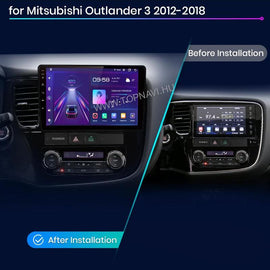 Mitsubishi Outlander 3 2012 - 2018 10.1" Android Multimédia fejegység - TopNAVI