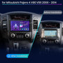 Mitsubishi Pajero 4 2006- 2021 9" Android multimédia autórádió érintőkijelzős fejegység — kép 2