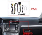 Multimédia tápkábel, hang- és antenna hosszabbító – MIB rendszerhez (60 cm)  Volkswagen / Škoda / SEAT | 2012+ — kép 1