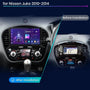 Nissan Juke YF15 2010- 2019 9" Android multimédia autórádió érintőkijelzős fejegység — kép 2