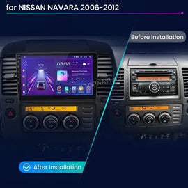 Nissan Navara 2006 - 2012 9" Android Multimédia fejegység - TopNAVI
