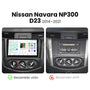 Nissan Navara NP300 (D23) 2014- 2021 9" Android multimédia autórádió érintőkijelzős fejegység — kép 2