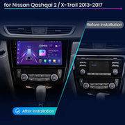 Nissan Qashqai 2, X-Trail 3 J11 10.1" Android Multimédia fejegység — kép 2