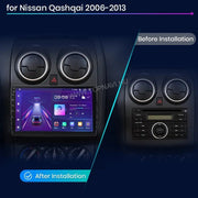 Nissan Qashqai J10 2005- 2013 9" Android Multimédia fejegység — kép 2