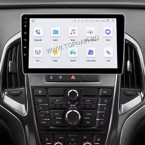 Opel Astra J 2009 - 2015 9" Android Multimédia fejegység - TopNAVI