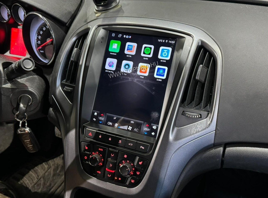 Opel Astra J "Tesla Style" 2009 - 2015 9.7" Android Multimédia fejegység - TopNAVI