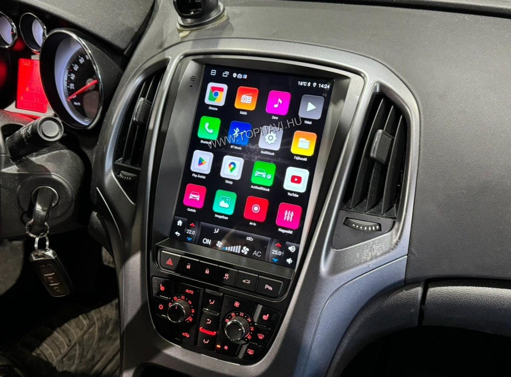 Opel Astra J "Tesla Style" 2009 - 2015 9.7" Android Multimédia fejegység - TopNAVI
