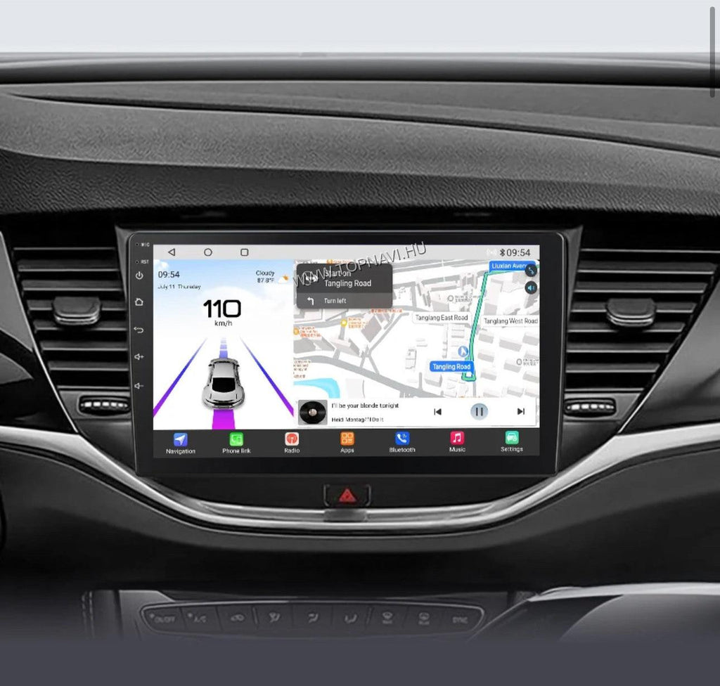 Opel Astra K 2015 - 2021 9" Android Multimédia fejegység - TopNAVI