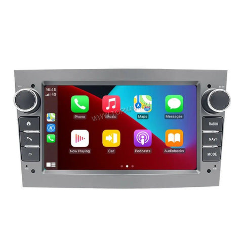 Opel Astra, Vectra, Zafira, Corsa, Meriva Szürke 7" Android Multimédia fejegység - TopNAVI