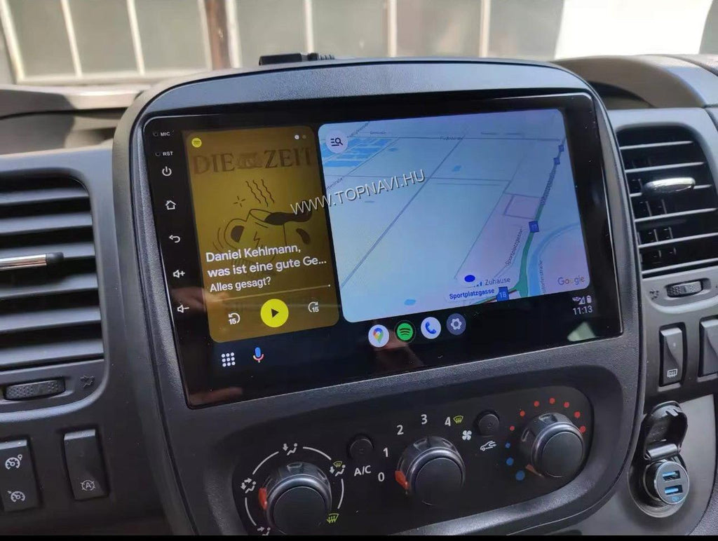 Opel Vivaro B 2014 - 2020 9" Android Multimédia fejegység - TopNAVI