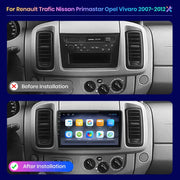 Opel Vivaro, Renault Trafic 2006-2010 9" Android Multimédia fejegység — kép 2