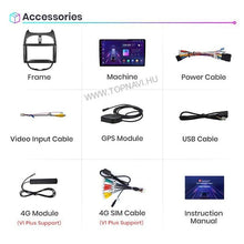 Kép betöltése a Galérianézegetőbe, Peugeot 206 1998 - 2010 9&quot; Android Multimédia fejegység - TopNAVI