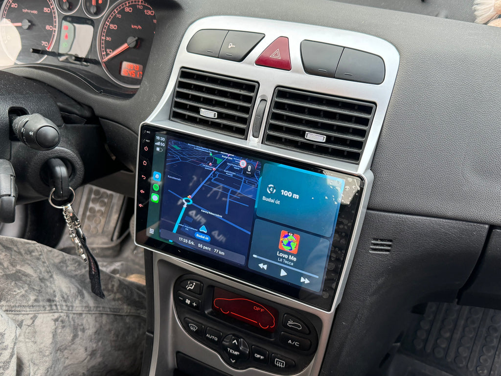 Peugeot 307 2001 - 2008 9" Audio Android Multimédia fejegység - TopNAVI