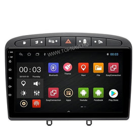 Peugeot 308, 308 - SW 2007 - 2013 9" Android Multimédia fejegység - TopNAVI