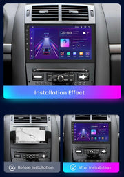 Peugeot 407 2004- 2011 9" Android Multimédia fejegység — kép 3