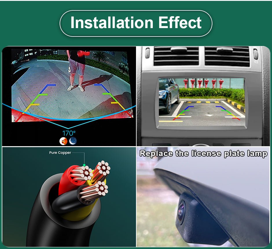 Peugeot 407 406 coupe 106 1007 307 308 607 806 807 FullHD 1080P Tolatókamera - TopNAVI