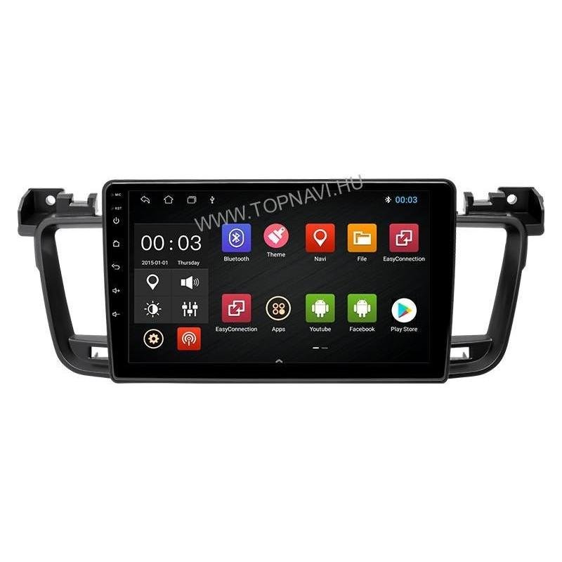 Peugeot 508 2010- 2018 9" Android Multimédia fejegység — Márkaspecifikus multimédia