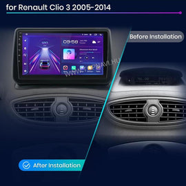 Renault Clio 3 2005 - 2012 9" Android Multimédia fejegység - TopNAVI