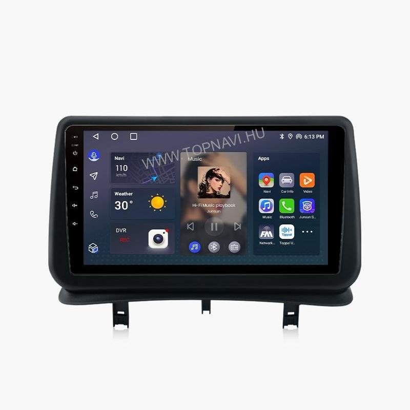 Renault Clio 3 2005- 2012 9" Android Multimédia fejegység — Márkaspecifikus multimédia