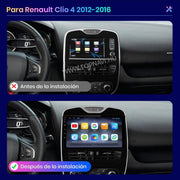 Renault Clio 4 2012- 2016 10.1" Android Multimédia fejegység — kép 2