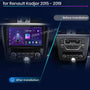 Renault Kadjar 2015- 2019 9" Android multimédia autórádió érintőkijelzős fejegység — kép 2