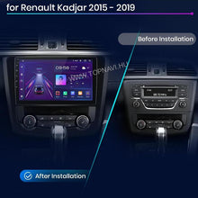 Kép betöltése a Galérianézegetőbe, Renault Kadjar 2015 - 2019 9&quot; Android Multimédia fejegység - TopNAVI