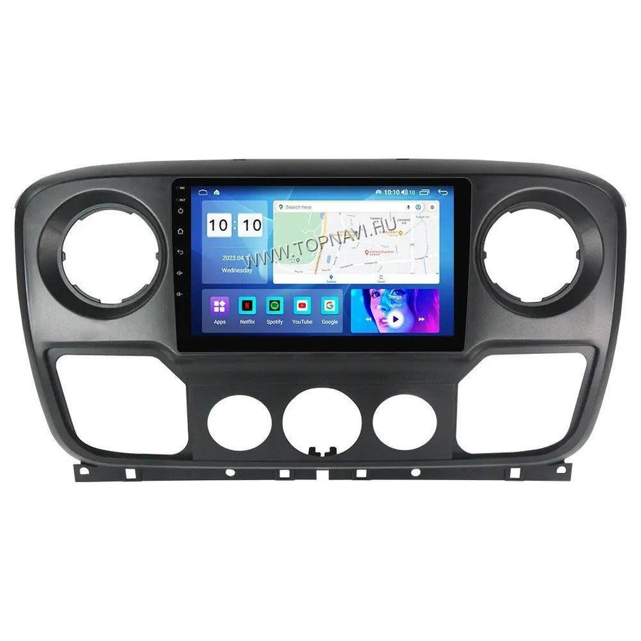 Renault Master 3 2010 - 2019 10.1" Android Multimédia fejegység - TopNAVI